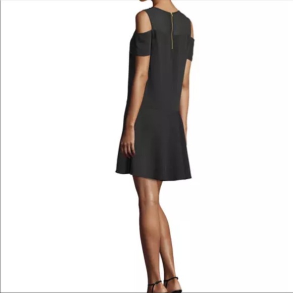 Cold Shoulder Swing Dress - Picture 2 of 2